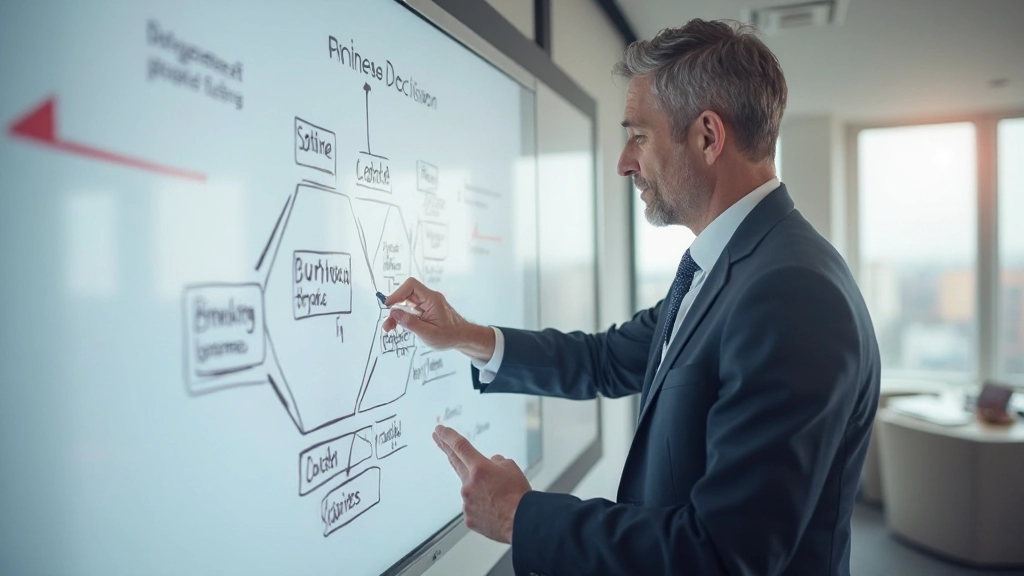 Профессиональный анализ структурированного подхода к решению проблем на доске с диаграммой